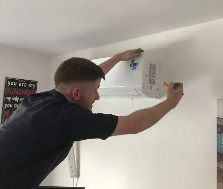 Air conditioning installation by F.G. Welch engineer in the North West