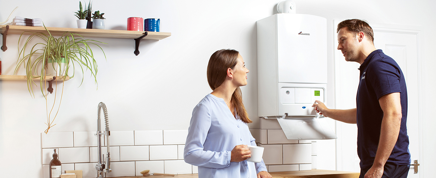 Boiler installation by F.G. Welch in Wigan